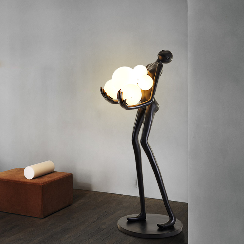 Modern humanoid art sculpture  - Home Decor Exhibition review and price