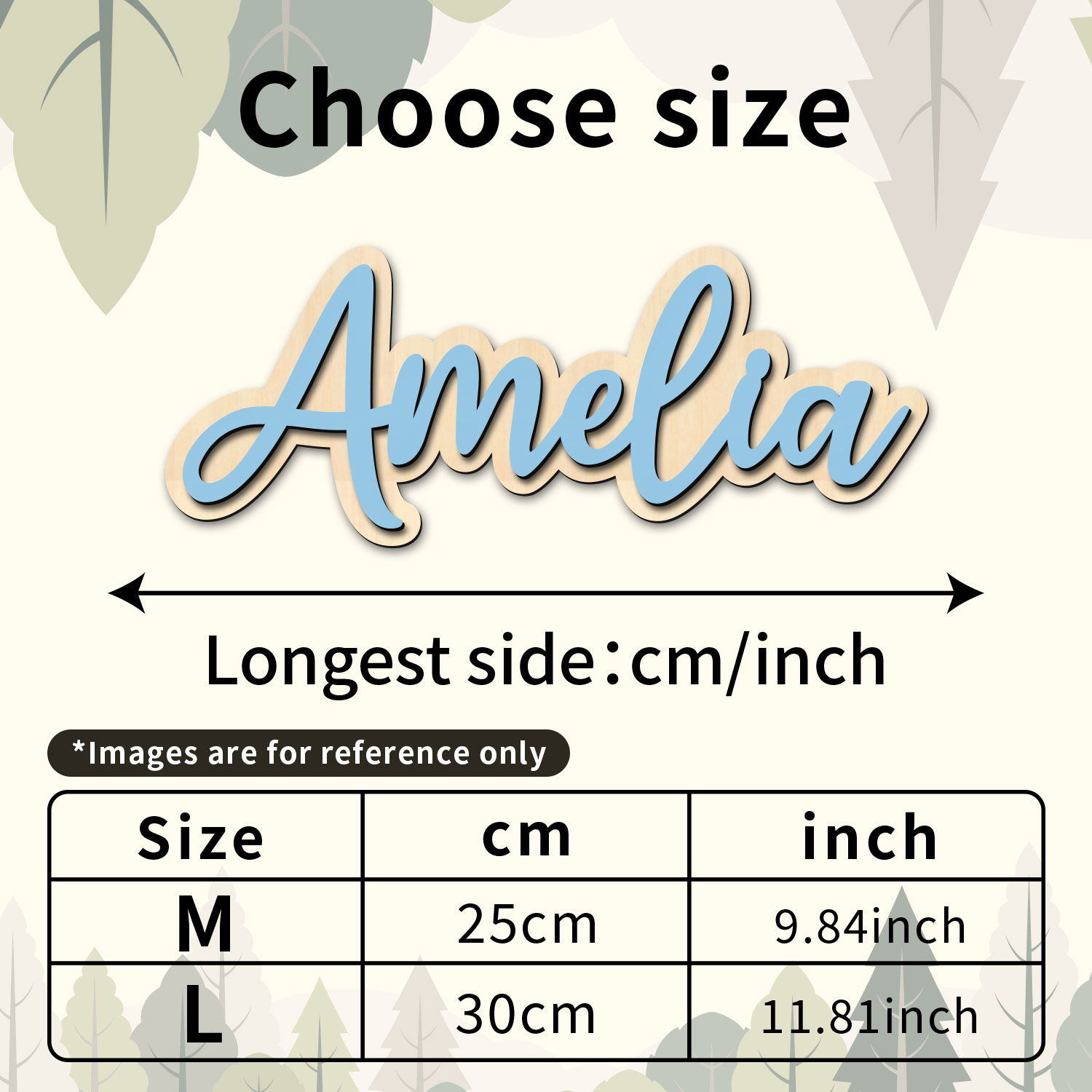 1pc Customized Wooden Name Dec - Home Decor Inspo review and price