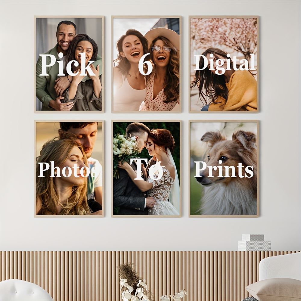 6pcs/set Custom Canvas Prints  - Home Decor Kit review and price